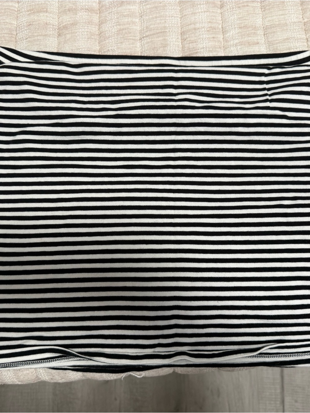 American Eagle Outfitters Black and White Striped Skirt